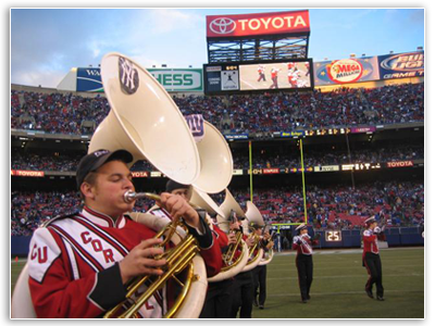 Tubas at NY Giants game